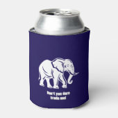 White Elephant Gag Gift 缶クーラー (缶正面)