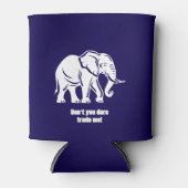 White Elephant Gag Gift 缶クーラー (正面)