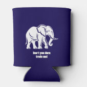 White Elephant Gag Gift 缶クーラー (裏面)