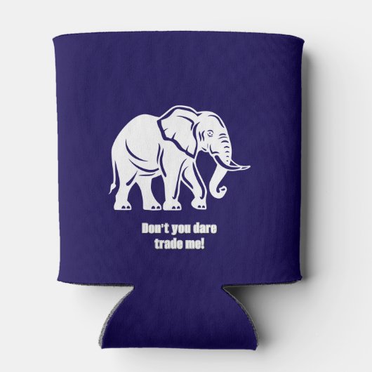 White Elephant Gag Gift 缶クーラー (裏面)