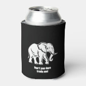 White Elephant Gag Gift 缶クーラー (缶正面)