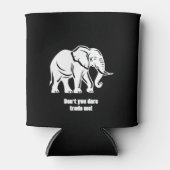 White Elephant Gag Gift 缶クーラー (正面)