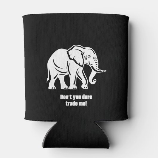 White Elephant Gag Gift 缶クーラー (裏面)