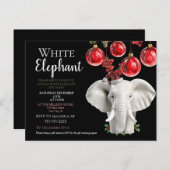  White Elephant Kids Christmas party   ポストカード (正面/裏面)