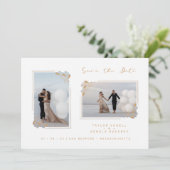 White Fancy Golden Minimalist Branches 2 Photos (スタンド正面)