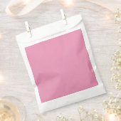 White Favor Bags | Pink Panel | Elegant Party Pack フェイバーバッグ (クリップ留めされた状態)