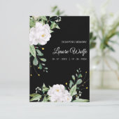 White Floral Wreath Memorial Funeral Loved One (スタンド正面)