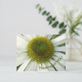 White Flower 考え's of YOUポストカード ポストカード (スタンド正面)