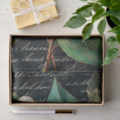 White Flowering Gumnut Decoupage 薄葉紙 (ギフト)