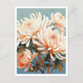 WHITE FLOWERS #1 ポストカード (正面)