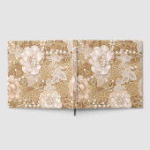 White Flowers, Pearls and Lace  ゲストブック (全面)