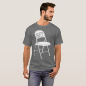 White Folding Chair BET Battle of Montgomery Alaba Tシャツ (正面フル)