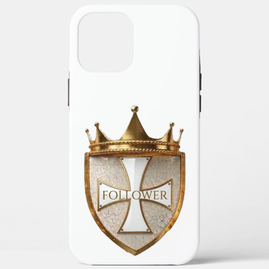 white follower Crest  1phone 17 phone case/cover Case-Mate iPhoneケース (裏面)