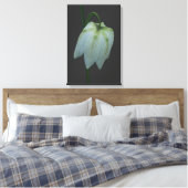 White Fritillary Flower Canvas Print キャンバスプリント (インサイチュ (寝室))