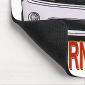 WHITE_FRONT_CAMARO.png マウスパッド (コーナー)