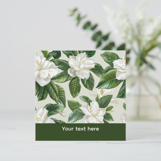 White Gardenia Flowers (スタンド正面)