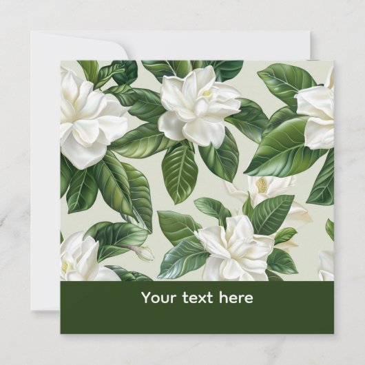 White Gardenia Flowers (正面)