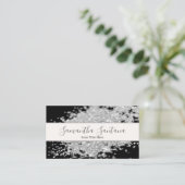 White Glitter Spill 名刺 (スタンド正面)