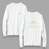 White Gold Contractor Home Repair Work Tシャツ