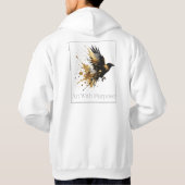White & Gold Design Collection パーカ (裏面)