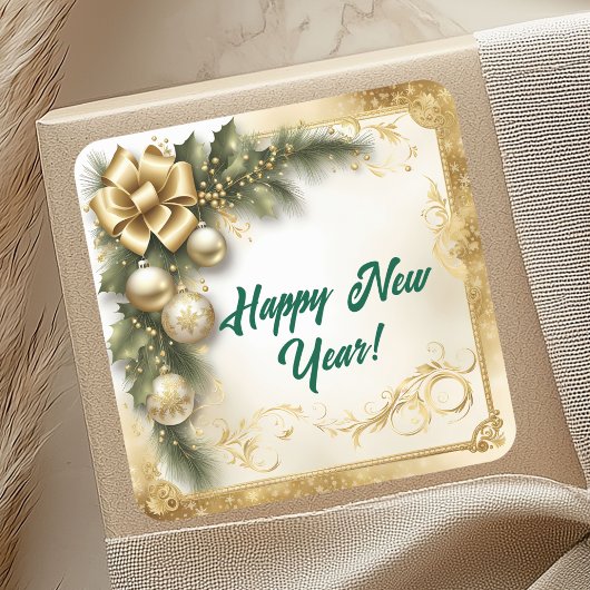 White Gold Holidays Vintage スクエアシール