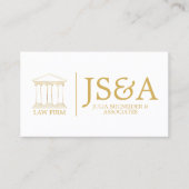 White Gold Law Firm Classic 名刺 (正面)