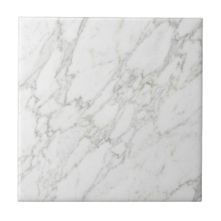 White Gold Marble Elegant Minimalist Luxury Design タイル