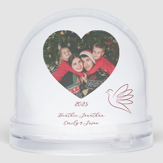 White & Gold Peace & Love Photo Year (裏面)