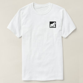 White Gorilla Emojiロゴカスタマイズ可能フェスティバル Tシャツ