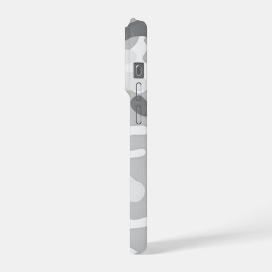 : White & Green Marble iPhone Case ❄️ | Cool Luxur iPhoneケース (左側面)