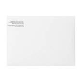 White Handwritten Minimalist Body Butter Jar Label ラップアラウンドラベル (正面)