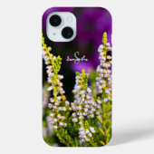 White Heather Phone case Case-Mate iPhoneケース (裏面)