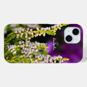 White Heather Phone case Case-Mate iPhoneケース (裏面 (横))