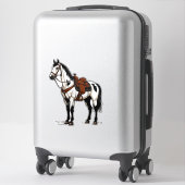 White Horse シール (スーツケース)