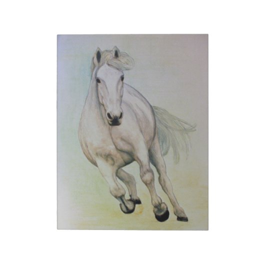 `White Horse' ノートパッド (回転)