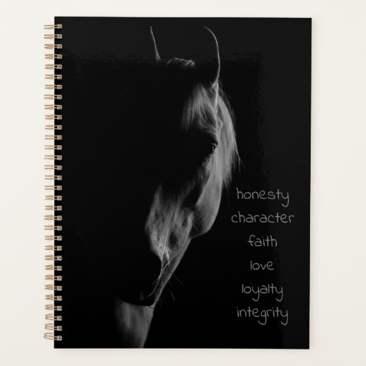 White Horse Daily Core Values  プランナー手帳 (正面)