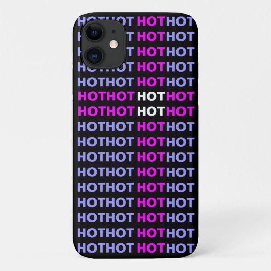 WHITE HOT iPhone 11ケース Case-Mate iPhoneケース (裏面)