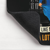 White House Like My Pants Ballroom Funny Litical M マウスパッド (コーナー)