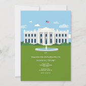 White House Presidential Inaugural Party 招待状 (正面)