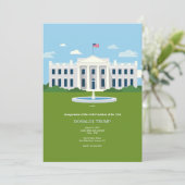 White House Presidential Inaugural Party 招待状 (スタンド正面)