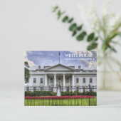 White House, Presidential Residence, Portico,  ポストカード (スタンド正面)