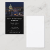 White House, Washington写真 – 名刺 (正面/裏面)