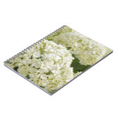 White Hydrangea ノートブック (左側)