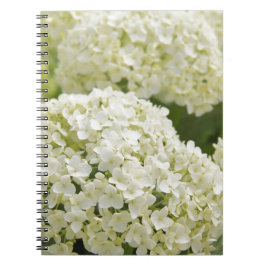 White Hydrangea ノートブック