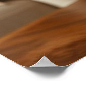 White Hydrangea Bouquet in Vase – Elegant Floral ポスター (角)