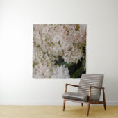 WHITE HYDRANGEAS IN BLOOM タペストリー (インサイチュ(横))