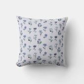 White jasmine Floral Pattern for Home & Decor クッション (正面)