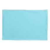 White kaleidoscope design on duvet cover 枕カバー (裏面)