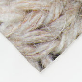 White knitting wool texture background. フリースブランケット (角)