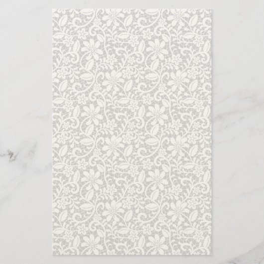 White Lace 1 便箋 (正面)